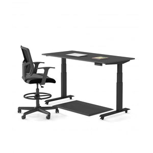 60" Electric Stand Up Desk Starter Bundle - Older But Stronger