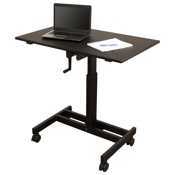 Single Column Crank Adjustable-Height Student Desk / Classroom Desk - Older But Stronger